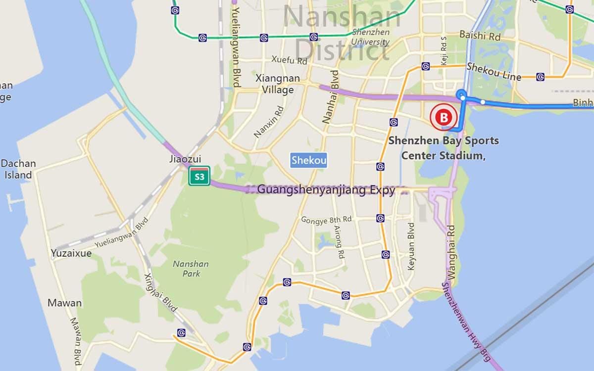 bản đồ của Quyến bay