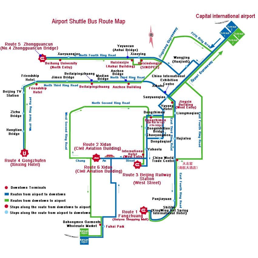 bản đồ của Thâm xe buýt
