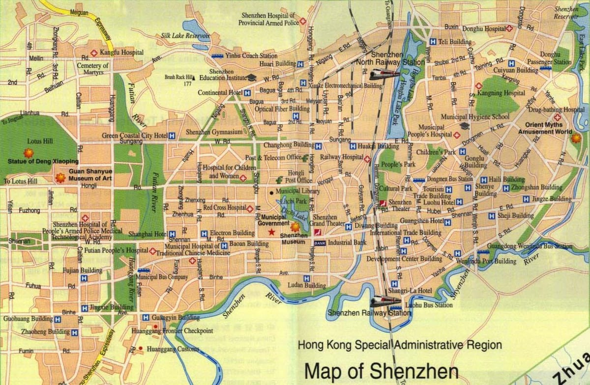 bản đồ của Thâm thành