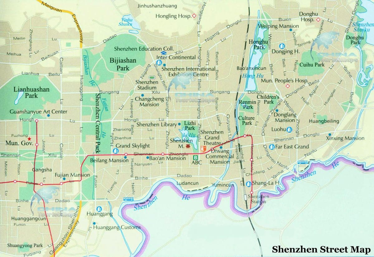 bản đồ của Thâm tâm