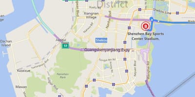 Bản đồ của Quyến bay