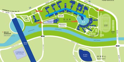 Bản đồ của Thâm đại học